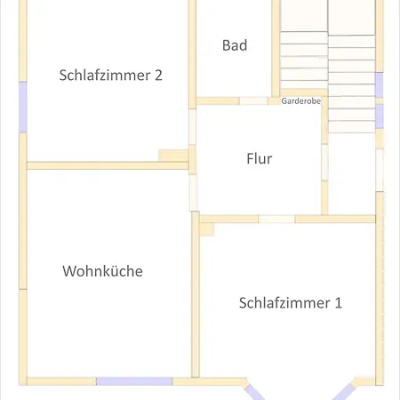 Apartmán Ruhige Zwischen Harz & Goettingen - 4 Personen *